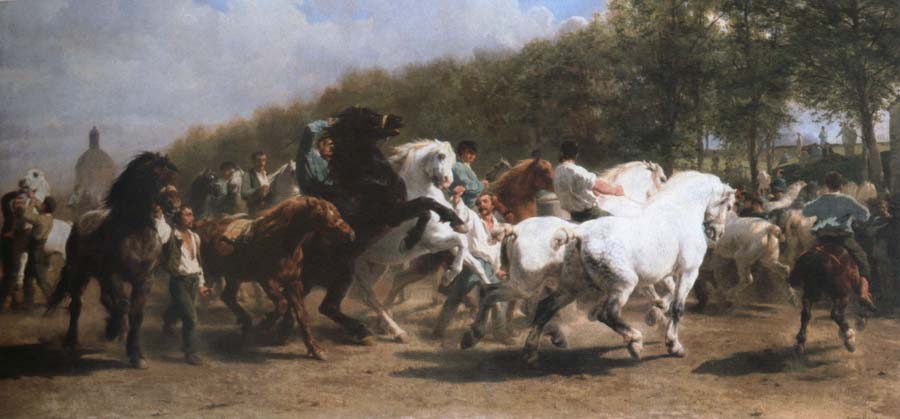 Rosa Bonheur the horse fair